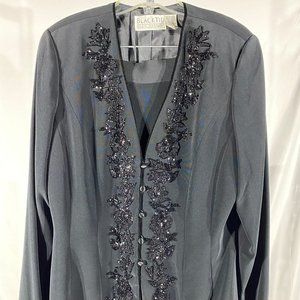 Jacket and Skirt - Black Tie Oleg Cassini